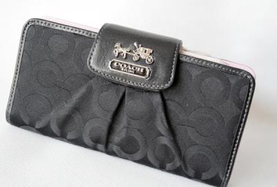 Coach Wallets - 41985 full black